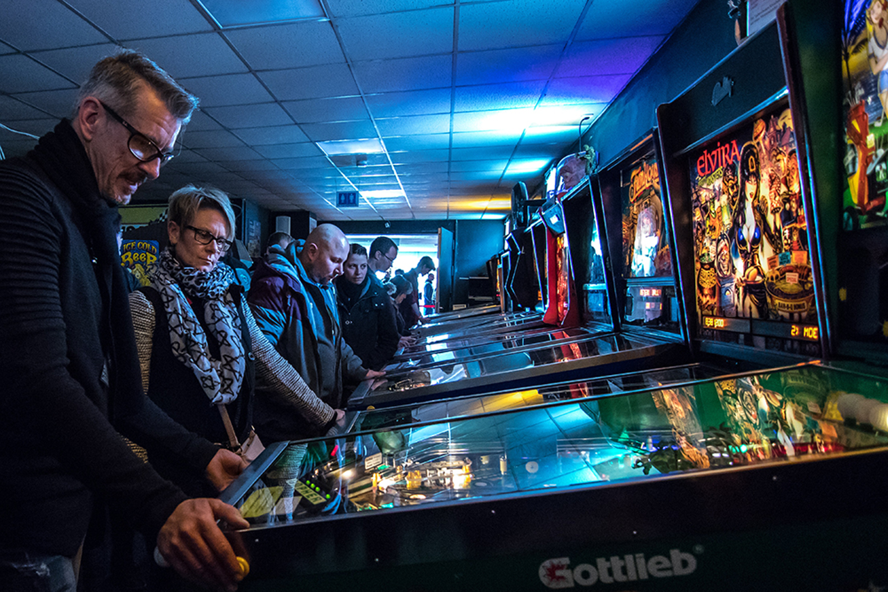 Pincinnati Pinball Show at Holiday Inn and Suites Eastgate
2 p.m.-midnight Dec. 2; 10 a.m.-midnight Dec. 3; 10 a.m.-2 p.m. Dec 4
Leave your quarters at home; all the pinball machines will be set for free play at this three-day show and tournament. Pincinnati Pinball Show at Holiday Inn Eastgate, which runs Dec. 2-4, gives you the chance to challenge more than 120 machines and compete against the region's best pinball wizards in daily tournaments. Play machines from the 1970s through present day in this dazzling pinball spectacle. Free entry for children 12 and under. Read CityBeat special section editor Maija Zummo's full write up. 2 p.m.-midnight Dec. 2; 10 a.m.-midnight Dec. 3; 10 a.m.-2 p.m. Dec 4. Holiday Inn and Suites Eastgate, 4501 Eastgate Blvd., pincinnati.com.