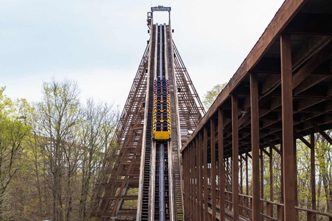 Ride the Beast at Kings Island 
Kings Island&#146;s The Beast turned 41 in 2020, and while it may be getting on in years, the world&#146;s longest wooden roller coaster hasn&#146;t slowed down at all: the ride&#146;s 7,300-plus feet of track includes 135-foot vertical drops, a 540-degree helix tunnel and speeds up to 64 miles per hour. It&#146;s given more than 54 million rides in its four decades and Popular Mechanics magazine recently named it the best roller coaster in Ohio. But it may have some competition: 2020 saw the park unveil Orion, Kings Island&#146;s tallest, fastest and longest coaster. One of only seven giga coasters in the world, Orion boasts a 300-foot first drop and soars across 5,321 feet of track at speeds up to 91 miles per hour.  
Kings Island, 6300 Kings Island Drive, Mason, visitkingsisland.com. 
Photo: Paige Deglow