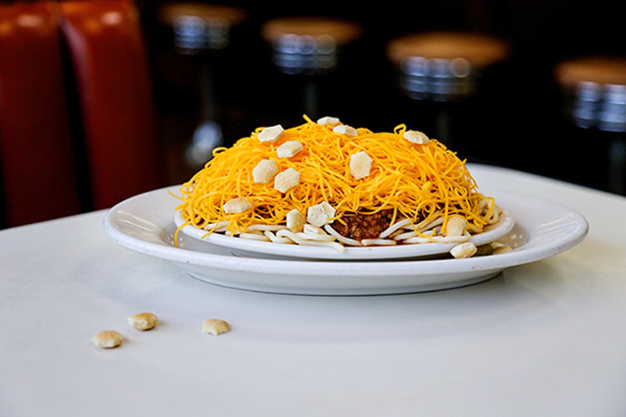 Make Your Way Through
Cincinnati&#146;s &#147;Chili Trail&#148;
There really isn&#146;t an official Cincinnati Chili Trail, but there should be... so we made one up. You can&#146;t visit (or live in) Cincinnati without eating Cincinnati-style chili, available at mom-and-pop parlors, local chains and even veganized. The combo of spaghetti, chili and bright-orange cheese is good any time of day, but especially after a night of drinking. Luckily, plenty of parlors are open late, if not 24 hours, including Camp Washington Chili (3005 Colerain Ave., Camp Washington, campwashingtonchili.com). A James Beard Award winner, Camp opened its doors in 1940, and Johnny Johnson &#151; the patriarch of the ownership family &#151; has been working at the parlor since 1951. Other unique parlors with a rich history and even richer steam tables include Price Hill Chili (4290 Glenway Ave., Price Hill, pricehillchili.com); Dixie Chili (733 Monmouth St., Newport, dixiechili.com); Chili Time (4727 Vine St., Saint Bernard, searchable on Facebook); Pleasant Ridge Chili (6032 Montgomery Road, Pleasant Ridge, pleasantridgechili.com) and Empress Chili (7934 Alexandria Pike, Alexandria, empresschilialexandria.com). Most have at least some link to family immigrants from Greece &#151; and to each other.
Photo: Hailey Bollinger