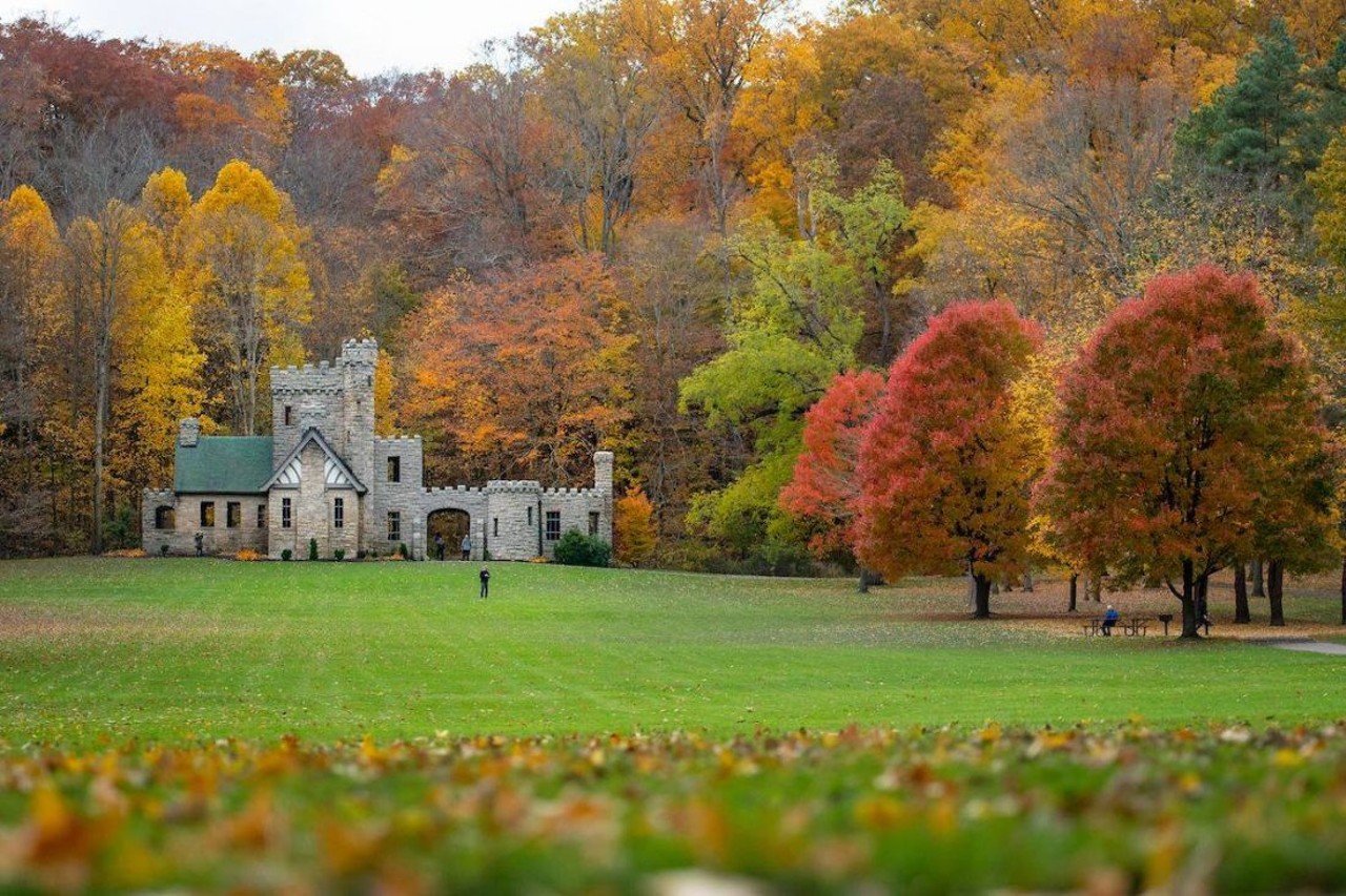 North Chagrin Reservation
3037 SOM Center Road, Willoughby Hills
Known mostly for Squires&#146; Castle, the North Chagrin Reservation also boasts hiking trails to go through the woods. Sunset Pond and Sanctuary Marsh are two other popular tourist sites to see the leaves changing.
Photo via @CleveMetroParks/Instagram