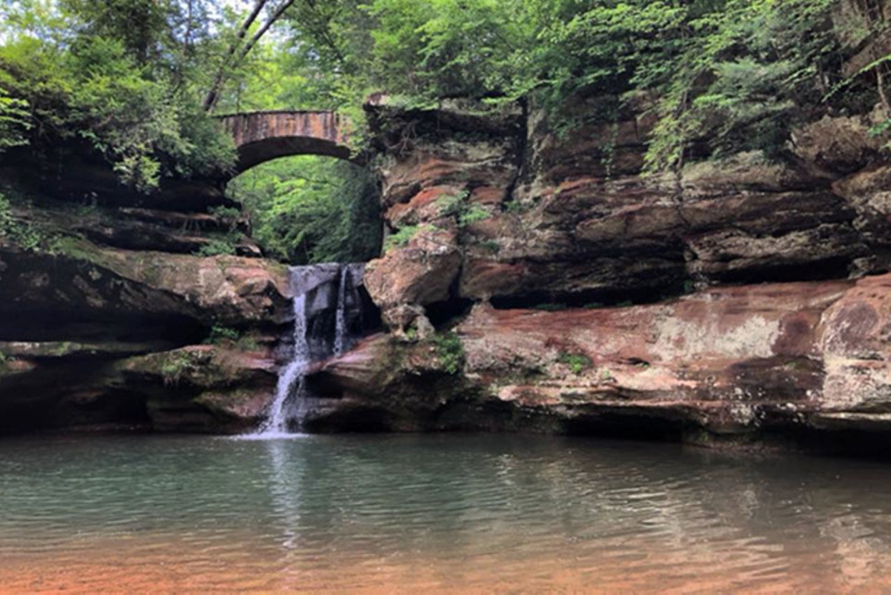Hocking Hills State Park
19852 State Route 664 S., Logan
Hocking Hills is famous for its gorgeous hiking trails and stunning waterfalls, making it a perfect spot for a fall day trip.Photo: Catie Viox