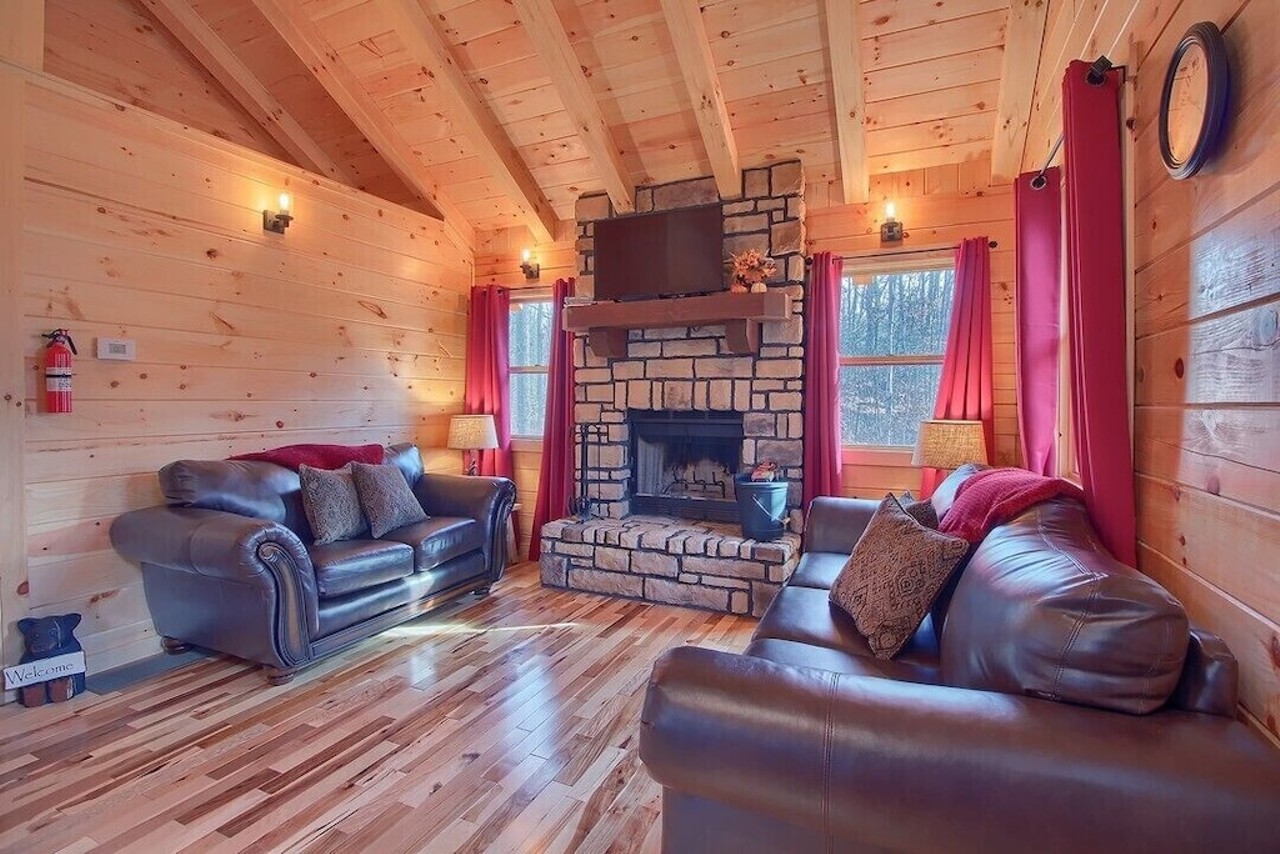 Lazy Oaks Cabin
Hocking Hills, Ohio
From $159/night | Hosts 6 guests
“ "Lazy Oaks Cabin" is a very fitting description for this beautiful cabin surrounded by White Oaks. This cabin is perfect for small families or couples looking to get away from the hustle and bustle of everyday life. Lazy Oaks is located on 60 beautiful acres of wooded land. The location is ideal, offering privacy and seclusion on a quiet country (paved) road and yet only 3.4 mile off US Route 33 (only 1 mile off S.R. 595).” — Vrbo