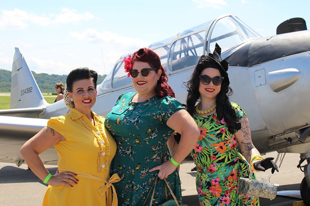 SATURDAY 10
EVENT: 1940s Day
Go full pin-up or Rosie the Riveter: The Cincinnati Museum Center is entering a vintage timewarp on Saturday for its ever-popular&nbsp;1940s Day. The event, which has in recent years been held at Lunken Airport during museum renovation, returns to Union Terminal for an immersive homage to the decade. There will be World War II-era cars on display along with period-appropriate music, fashion and dancing. There will also be a costume contest for those who want to break out their finest victory rolls and wiggle dresses. Guests, including Holocaust survivor Dr. Renate Neeman and members of the Japanese American Citizens League, will be sharing their experiences of living through this pivotal decade. Plus, you can enjoy a 1940s Day signature cocktail to help you Lindy Hop all day. 10 a.m.-5 p.m. Saturday. Free with museum admission: $14.50 adults; $13.50 seniors; $10.50 3-12; $5.50 1-2; free for members. Cincinnati Museum Center, 1301 Western Ave., Queesgate, cincymuseum.org/1940sday.
Photo: Provided by the Cincinnati Museum Center