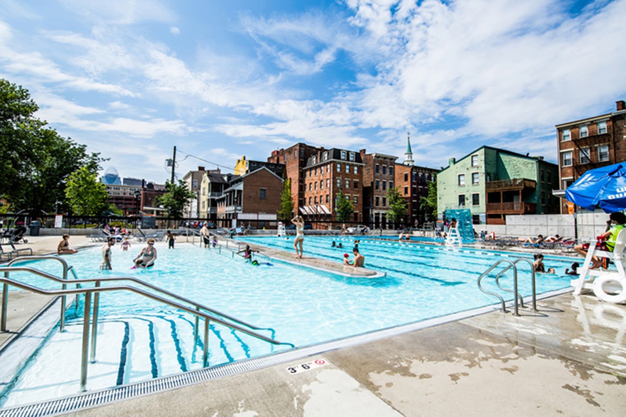 SUNDAY 30
EVENT: Adult Swim at Ziegler Pool
Gone are the noisy kids and splashing &#151; at least on Sunday night. Ziegler Pool hosts Adult Swim this weekend for those 21 and up. There will be a bar with brews from Rhinegeist and a DJ on-site so rest assured your night will go swimmingly. 7:30-10 p.m. $10. Ziegler Park, 1322 Sycamore St., Over-the-Rhine, zieglerpark.org.
Photo: Hailey Bollinger