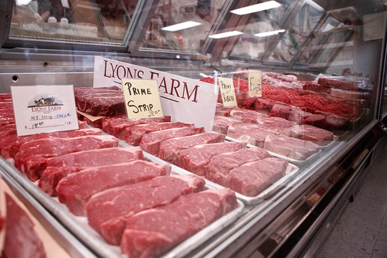 Holzman Meats
10815 Montgomery Road, Montgomery
Stop by the meat counter to choose from Prime or Choice hand-cut beef like filet mignon, ribeye, short rib and ground beef, plus chicken, pork and 16 different sausage varieties made in house. They also have a deli counter and grocery and wine selection. 
Photo via Holzman Meats&#146; Facebook