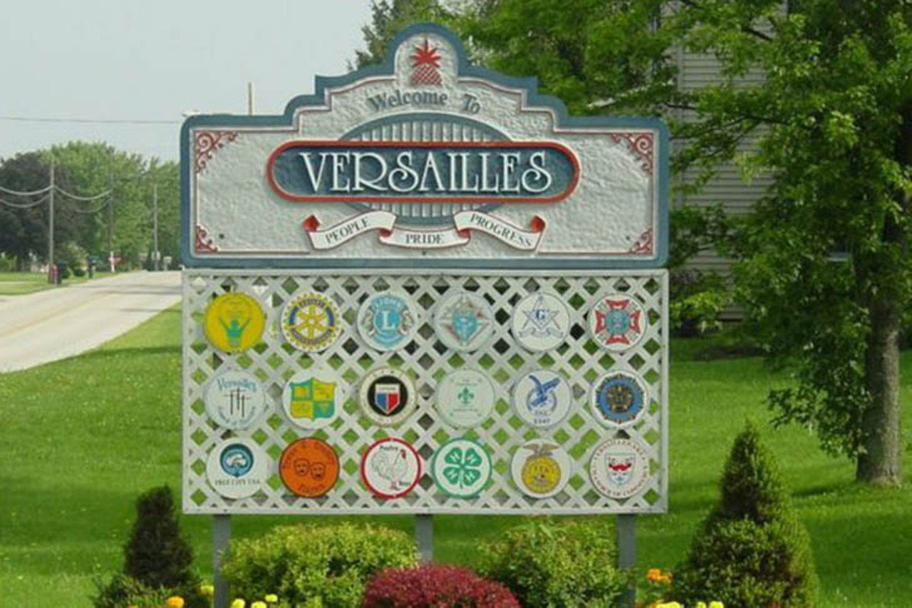 Versailles, ver SALES
Named after the city in France, Versailles is located in Darke County, and is the only village in Wayne Township. In 1819, it was originally named Jacksonville after Andrew Jackson, however, many residents were of French descent and believed it would be best if it was named Versailles. The change occurred in 1837.
Photo: Facebook.com/VillageofVersaillesOhio