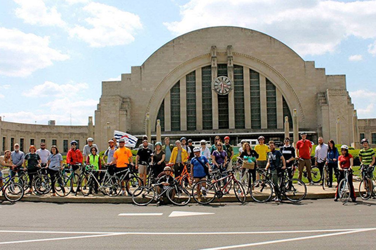 SUNDAY 26
EVENT: Bike Month Preservation Ride
May is National Preservation Month and National Bike Month. Celebrate both on Sunday with a slow, steady guided bike ride through the city while learning about Cincinnati&#146;s rich history, various landmarks and ongoing preservation projects with the Cincinnati Preservation Collective. The collective is a group aimed at being &#147;positive and proactive stewards of Cincinnati&#146;s historic infrastructure.&#148; Don&#146;t have your own bike? Cincy Red Bike rental stations are available along the way. This tour is for all ages and all levels on a primarily flat route. 1-3 p.m. Sunday. Free. Bike route is TBA.&nbsp;More info at queencitybike.org.
Photo: facebook.com/PreserveTheNati