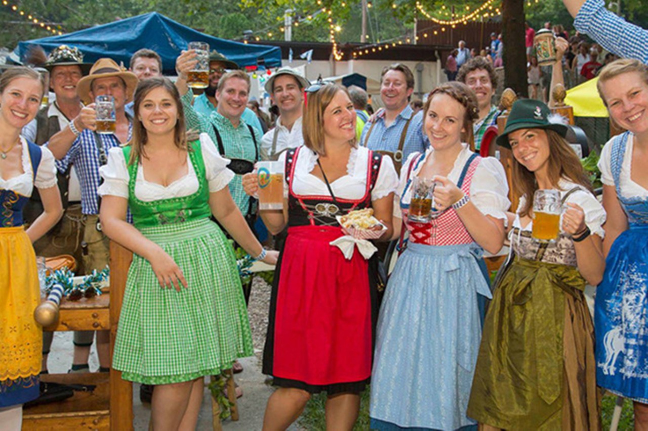 Germania Society of Cincinnati
3529 West Kemper Road, Pleasant Run
The Germania Society of Cincinnati is hosting a two-weekend-long "Big Biergarten Experience," celebrating with German brews, Bavarian bites, competitions and entertainment. The ticketed event continues Sept. 18-20 at the Germania Society of Cincinnati's Pavilion. The Germania grounds span 34 acres, offering plenty of space for guests to spread out and enjoy, and the event will feature several seating spaces including the Pavilion, outdoor Biergarten and new "Bitburger bier oasis," which offers high-top tables. 
Photo via Facebook.com/GermaniaSociety