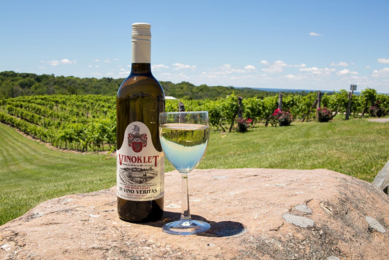 Vinoklet Winery
11069 Colerain Ave., Bevis
Thirty acres of picturesque rolling hills and ponds in the only working winery with a vineyard in Hamilton County. Also home to Vinoklet Restaurant. 
Photo: Catie Viox