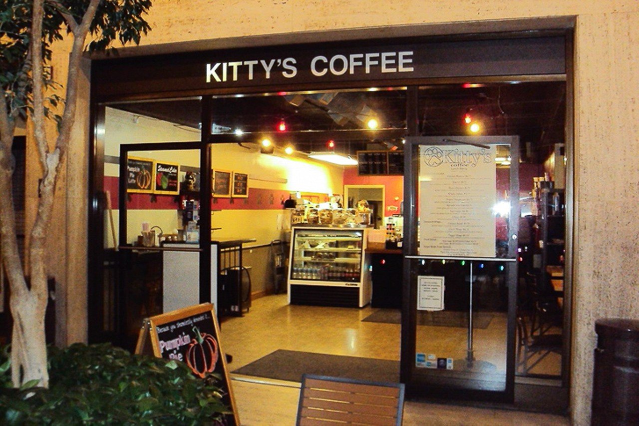 Kitty&#146;s Coffee
Multiple locations including: 121 E. Court St., Downtown; 120 E. 4th St. #5, Downtown
Kitty&#146;s Coffee has hot or iced coffee, tea, sandwiches and paninis. Gary Gabbard and his wife Kitty Syphax opened the shop in 2004. The laid-back coffee shop has a saying, too: &#147;Great coffee&#133; no corporate aftertaste.&#148; Get a panini, side salad and drink for under $10
Photo via facebook.com/kittyscoffee