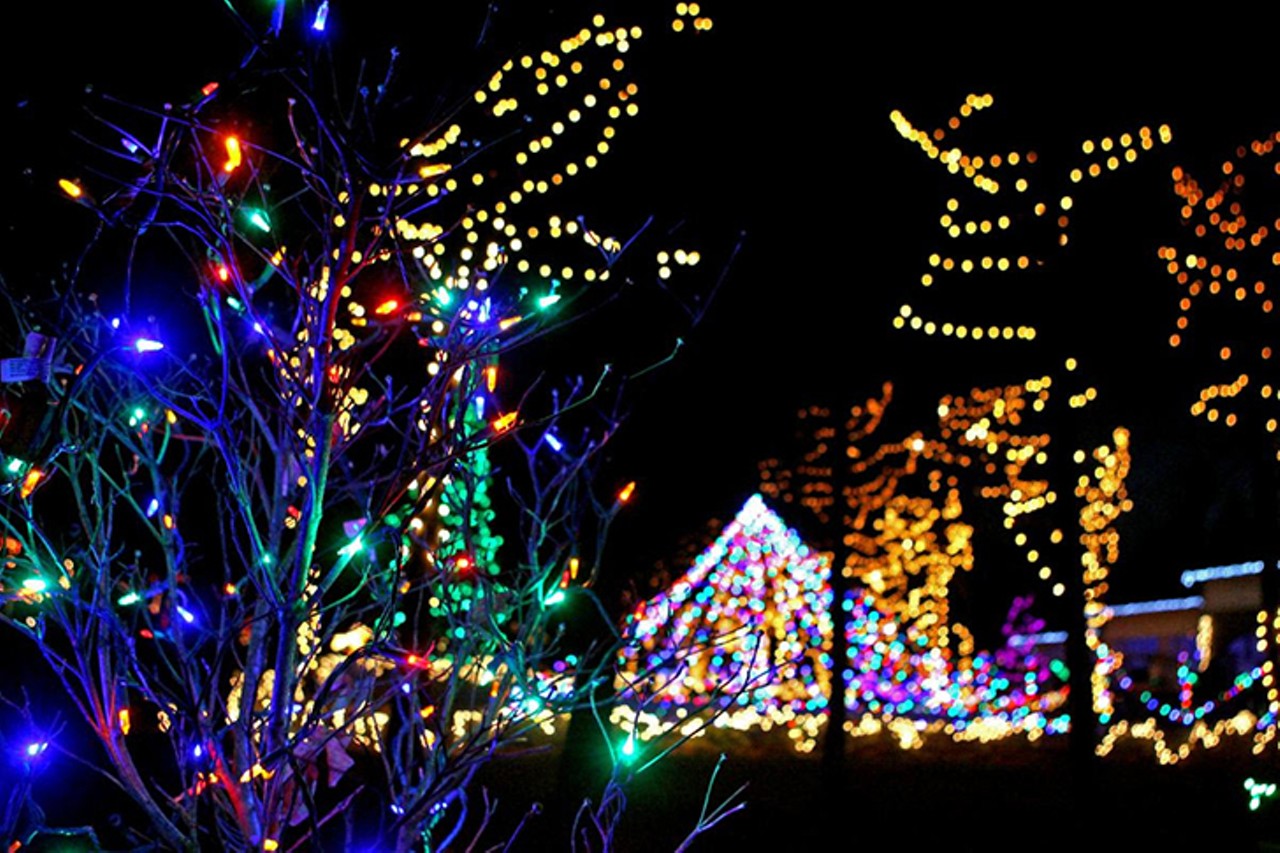WEDNESDAY 04
EVENT: Holiday Lights on the Hill at Pyramid Hill Sculpture Park & Museum
Pyramid Hill Sculpture Park & Museum lights up for the 20th year. The Holiday Lights on the Hill drive-thru light display features two-and-a-half miles of creative, glowing scenes and an additional new projection-mapped sculptural installation overseen by Brave Berlin, part of the team behind the BLINK art and light festival. This is the park&#146;s second year collaborating with Brave Berlin and this year&#146;s display is a stepping-stone to the park&#146;s Journey BOREALIS, a &#147;top-tier art and holiday destination,&#148; arriving in November 2020.
Through Jan. 5. $20 per car load Monday-Thursday; $25 per car load Friday-Sunday. Pyramid Hill Sculpture Park & Museum, 1763 Hamilton-Cleves Road, Hamilton, pyramidhill.org
Photo: Nick Daggy