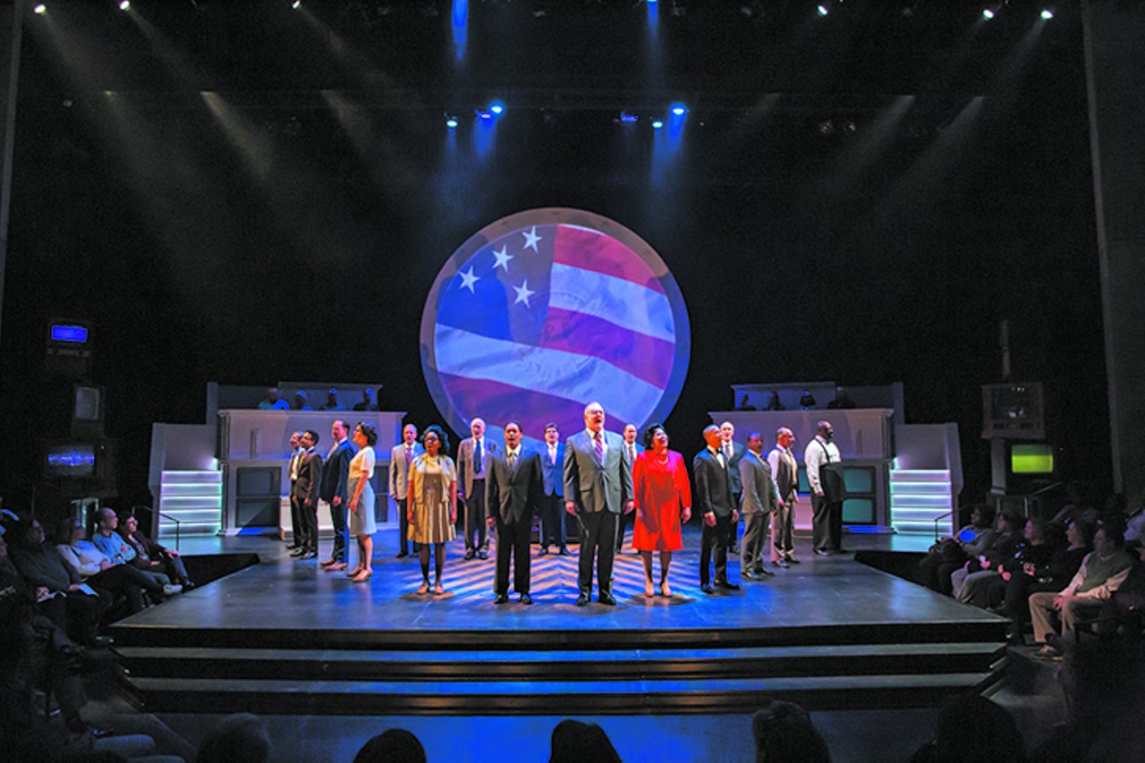 THURSDAY 13
ONSTAGE: All the Way
Cincinnati Shakespeare Company&#146;s All the Way is a political thriller set in 1964. Though February 15. $56 adults; $52 seniors; $28 students. The Otto M. Budig Theater, 1195 Elm St., Over-the-Rhine, cincyshakes.com.
Photo: Mikki Schaffner Photography