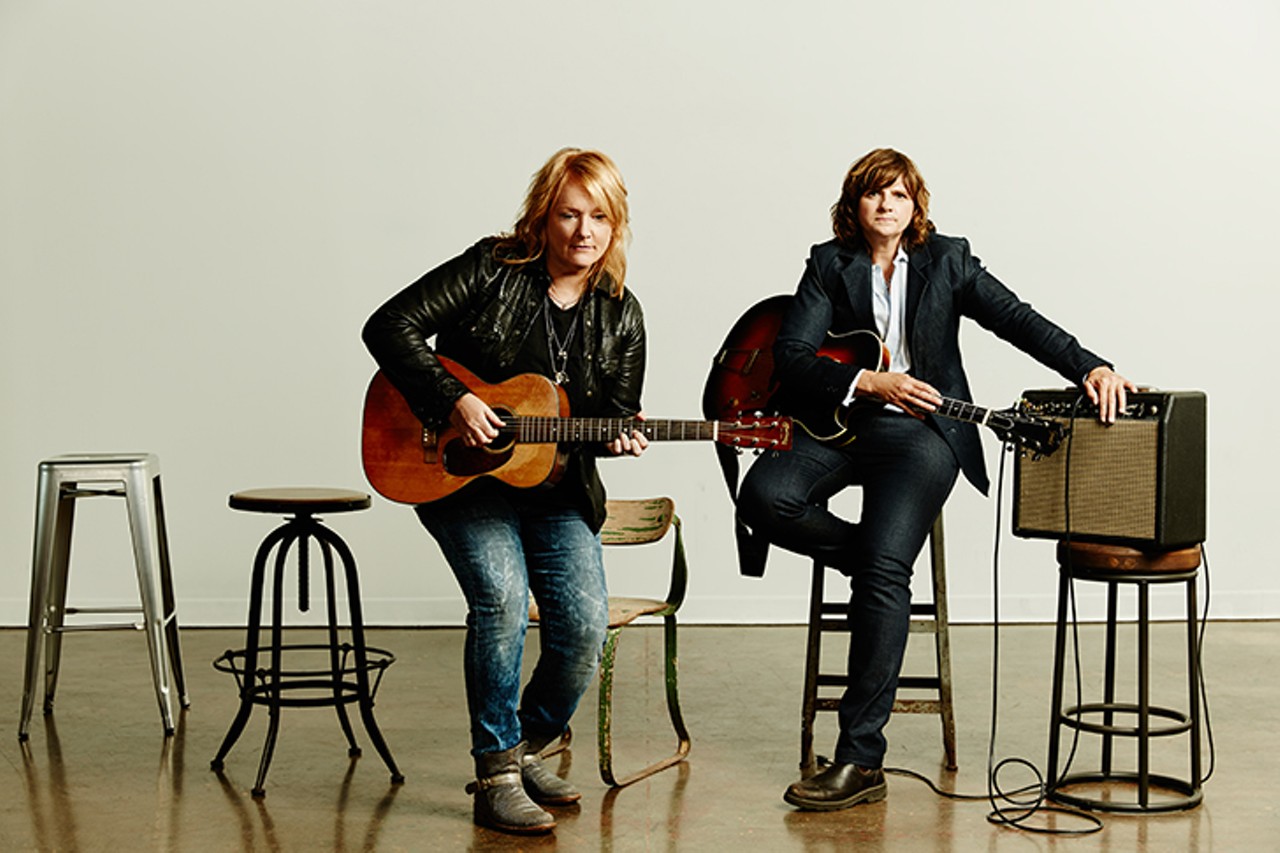 THURSDAY 19
MUSIC: Indigo Girls
Folk Rock duo Indigo Girls play the Taft Theatre with special guest Lucy Wainwright Roche. 8 p.m. Thursday. $35-$75. Taft Theatre, 317 E. Fifth St., Downtown, tafttheatre.org.
Photo: Jeremy Cowart
