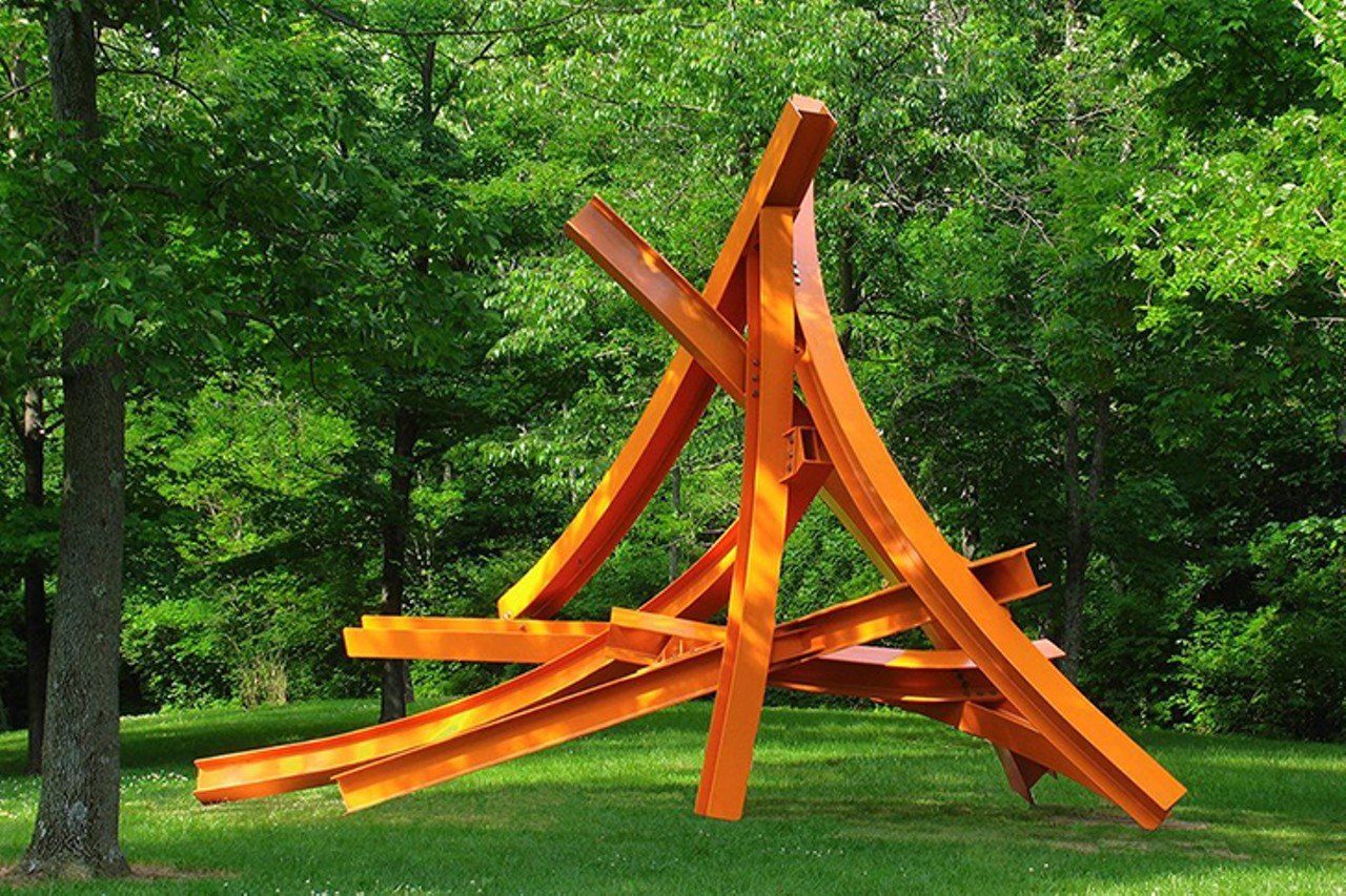 Pyramid Hill Sculpture Park & Museum
1763 Hamilton Cleves Road, Hamilton
Distance: 45 minutes
This sculpture park sits on over 300 acres and features more than 60 outdoor sculptures which can be seen throughout the many hiking trails, lakes, trees, hills and meadows.
Photo via Facebook.com/PyramidHillSculpturePark