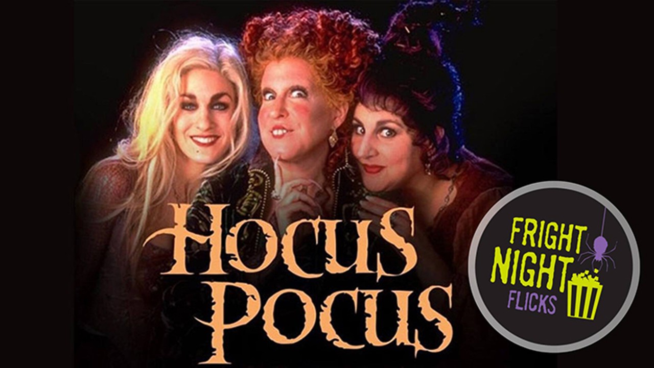 THURSDAY 03
FILM: Fright Nights at Washington Park
Washington Park hosts film screenings Thursday, Friday and Sunday night to start October off with some family-friendly frights. First up is Hocus Pocus, the Disney favorite featuring the witchy 17th-century Sanderson sisters, who are brought back from the dead after a virgin lights the black flame candle. On Friday, it&#146;s Halloweentown, a &#146;90s Disney Channel romp about some siblings and their witch grandmother who have to save the mortal world from supernatural powers and keep the spooky citizens of Halloweentown safe. On Sunday, it&#146;s Beetlejuice (&#133;Beetlejuice, Beetlejuice), everyone&#146;s favorite crusty poltergeist. Concessions will be open with wine, beer and drink specials. 
Films start at 8 p.m. Thursday, Oct. 3; Friday, Oct. 4; and Sunday, Oct. 6. Free admission. Washington Park, 1230 Elm St., Over-the-Rhine, https://washingtonpark.org/events/.
Photo: facebook.com/WashingtonParkOTR