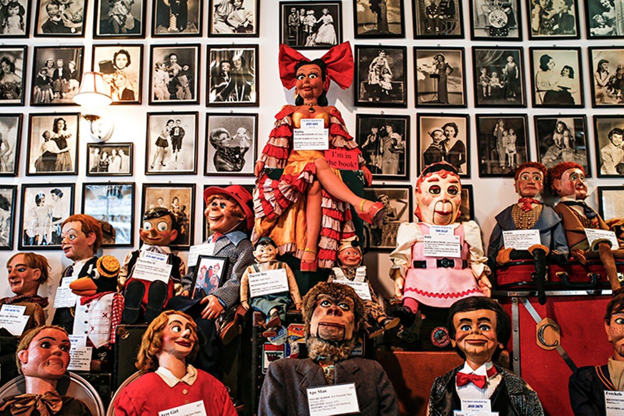 Greater Cincinnati is home to the world&#146;s only ventriloquism museum
Vent Haven is the only museum in the world dedicated to the art of ventriloquism. In addition to more than 900 figures and counting (don&#146;t call them dummies), guests can view a library of vent-centric books, playbills and thousands of photographs. The museum also hosts the international ConVENTion every year for hundreds upon hundreds of ventriloquists. Note: the Vent Haven Museum is currently closed while it undergoes renovations. Visit their website for the latest updates.33 W. Maple Ave., Fort Mitchell.
