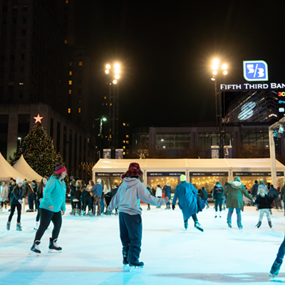 Ice Skating at Fountain Square520 Vine St., DowntownNothing says winter or the holiday season in Cincinnati quite like ice skating at Fountain Square. Lace up your skates for a spin on the ice, or you can buckle up and take a bumper car out on the ice — UC Health Ice Rink being the only rink in the Tri-State to offer this fun opportunity. The skating rink is open to everyone of all ages, but children 4 and under must be accompanied by an adult on the ice. You can also warm up at the WGU Ohio Warming Tent or at the concession stand, where you can stop by for a quick snack or warm drink. The stand also has beer, wine and select spirits for sale.Rink open daily until Feb. 19.