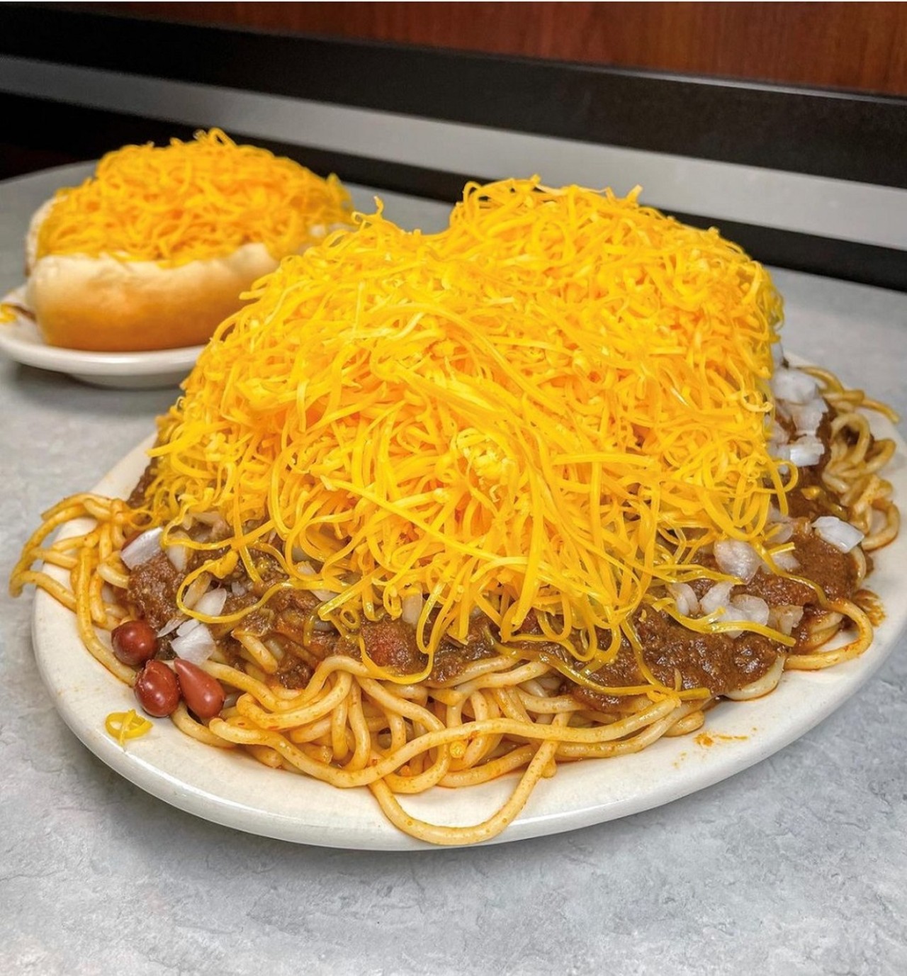 Cincinnati Chili
Nothing beats Cincinnati-style chili on a cold day, and, let’s face it, outside our professional sports teams, its the thing we’re best known for (and maybe the thing we’re most made fun of). From Skyline to Gold Star to the many neighborhood chili parlors dotted around the city, there are plenty of places to grab a coney or a whatever-number-you-want-way piled high with our signature chili and fresh cheese.
