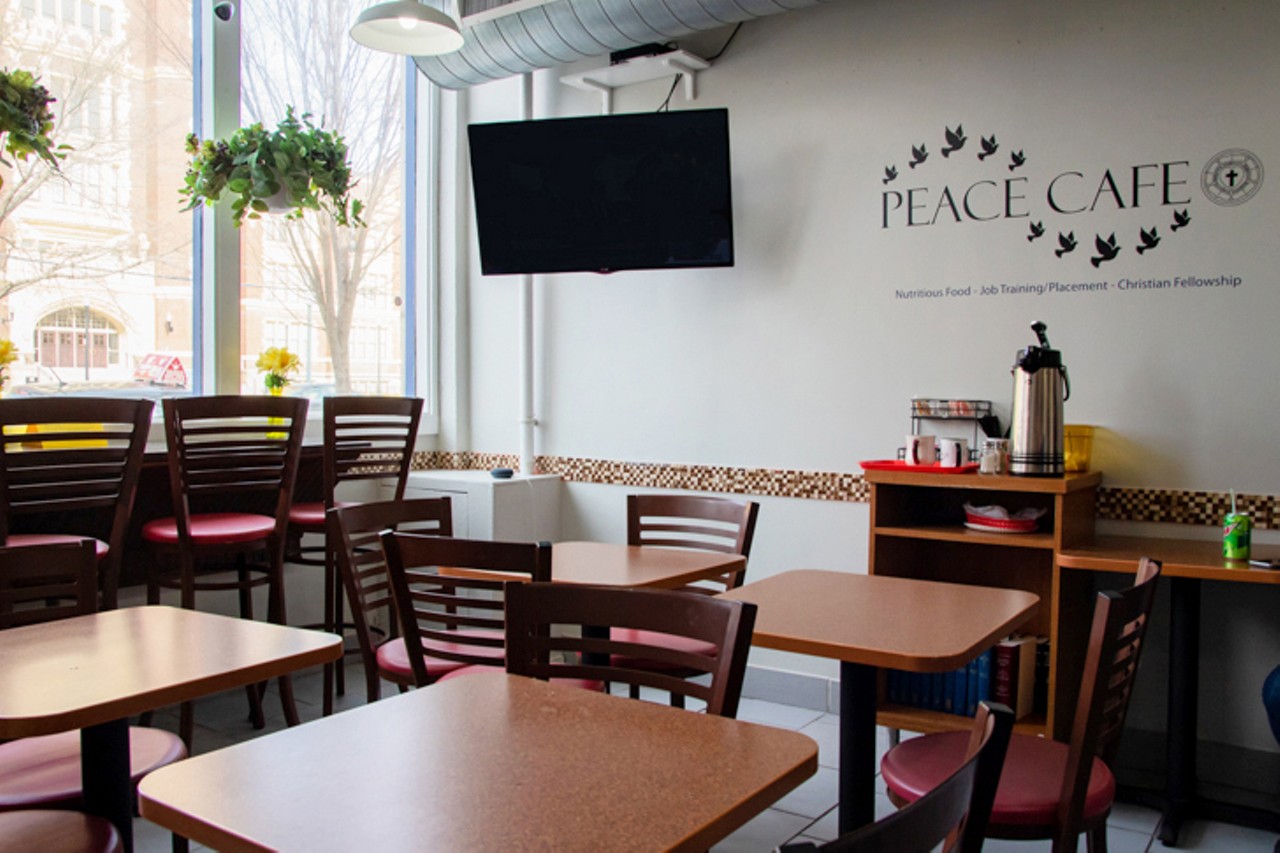 Peace Cafe
2507 Clifton Ave., Clifton
This Christian-based restaurant and cafe offers breakfast and lunch specials all day from 8 a.m. to 3:30 p.m. Monday through Saturday. What Peace Cafe lacks in size, they make up for in their fresh food, hot coffee and smiling faces.
Photo: Paige Deglow