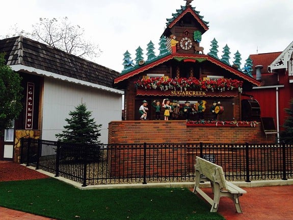 World’s Largest Cuckoo Clock
100 N. Broadway St., Sugarcreek
In 2010, this 24-foot cuckoo clock was moved from its old home, Wilmot, to Sugarcreek, a Swiss-themed tourist town. Sugarcreek’s about 200 miles from Cincinnati, so what are you waiting for? The clock is ticking (get it?).