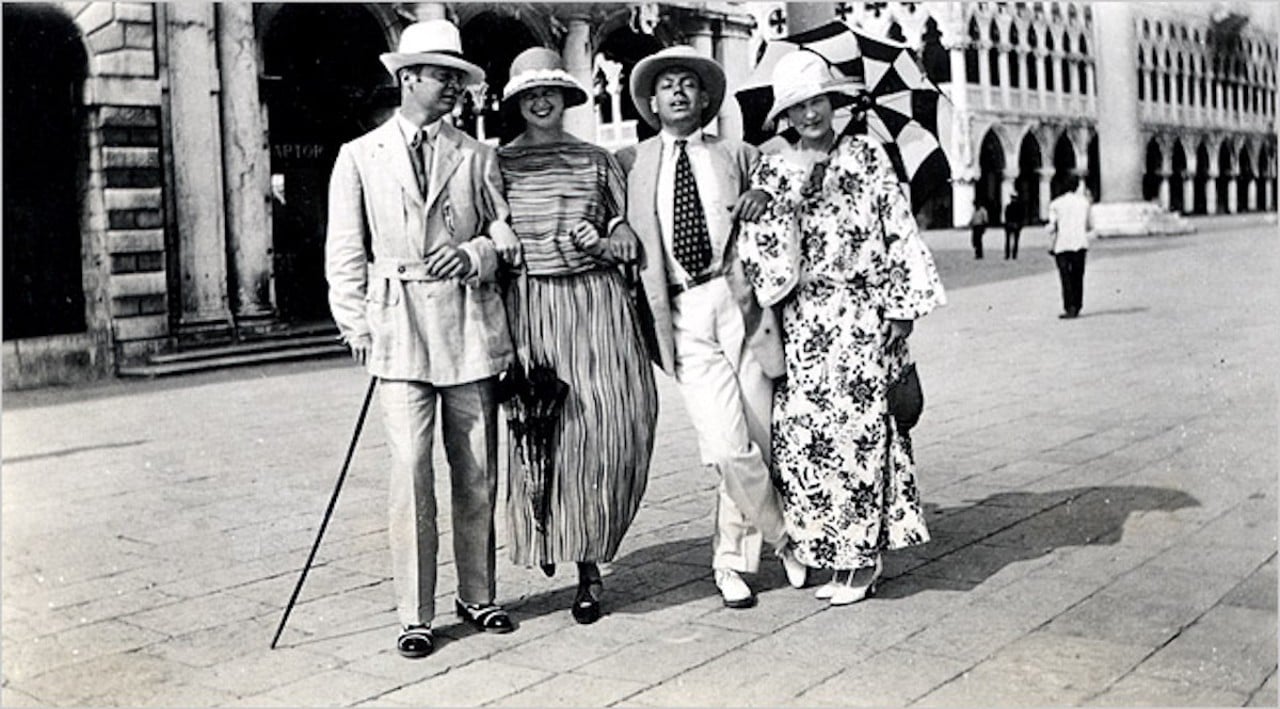 A Cincinnati socialite was a muse for Pablo Picasso, Ernest Hemingway and F. Scott Fitzgerald
Sara Murphy (on the right end) along with her husband Gerald were famous Jazz-Age figures who were the inspiration for the character Nicole and Dick Diver in F. Scott Fitzgerald’s novel Tender is the Night. Born into the wealthy Wiborg family in Cincinnati in 1883, Sara moved among high society here, in Germany and New York City. But in 1915, Sara married Gerald Murphy, much to the disapproval of both their parents — Sara’s because her father didn’t want her to marry someone who “worked in trade,” and Gerald’s because he had a father who didn’t like anything he did. Six years later, the Murphys decided to escape the nagging of their families and New York society and moved to Paris, where Gerald took up painting. Eventually, they moved to the French Riviera where they ran in a circle of rich and famous writers and artists like the Fitzgeralds, Ernest Hemingway and Pablo Picasso. Picasso even painted several portraits of Sara (Portrait de Sara Murphy, Buste de Femme and Femme assise en bleu et rose, among them.)