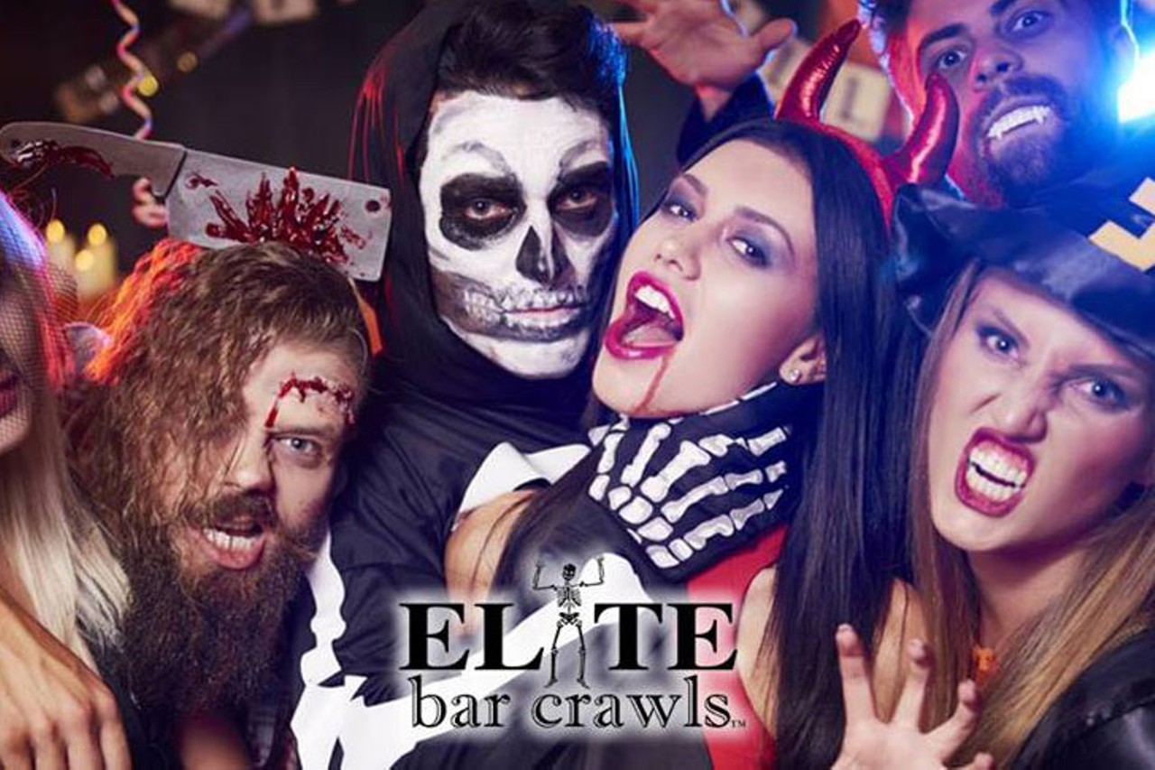 Official Halloween Bar Crawl 
2-9 p.m. Oct. 27
Get extra spooky this season. Put on your coolest, cutest, scariest or sexiest costume and hop from bar to bar in Over-the-Rhine and The Banks. Attendees will get some treats to take home and discounts on drink and food specials. Do the &#147;Monster Mash&#148; all night long. $20-$40, check-in starts at Nicholson&#146;s, 625 Walnut, Downtown. More info here.