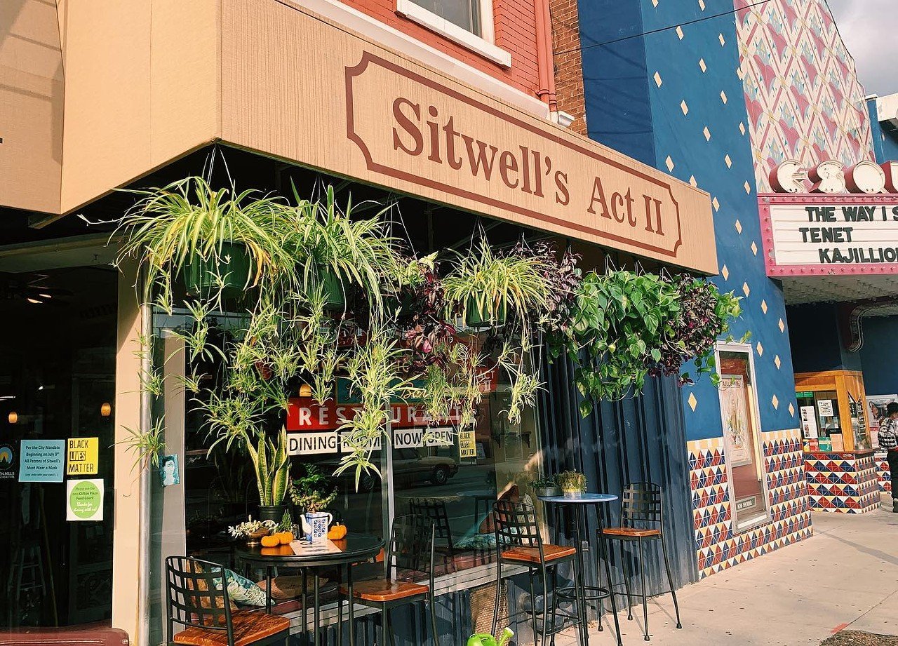 Sitwell's Act II
324 Ludlow Ave., Clifton
Sitwell's Act II is a coffee shop, bar and restaurant that hosts everything from live music to poetry readings and more. Their food menu ranges from quiche to banh mi and empanadas. They also offer pastries and bagels plus a traditional coffee menu and a full-service bar.