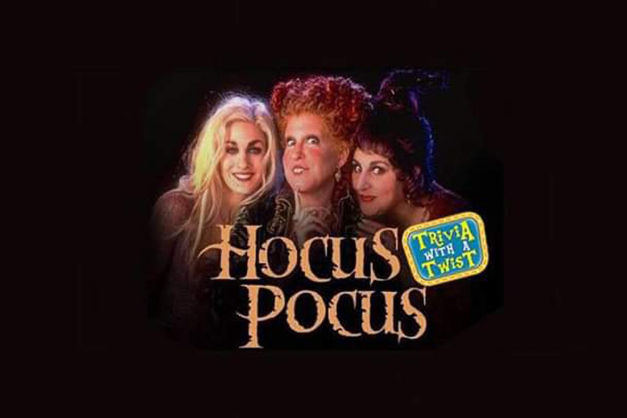Hocus Pocus Trivia at West Side Brewing
Join West Side Brewing for a Hocus Pocus trivia night hosted by Trivia with a Twist. Teams are limited to 6 players and prizes will be awarded to the top winners.
7 p.m. Oct 29. 3044 Harrison Ave., Westwood.
Photo via Facebook Event Page