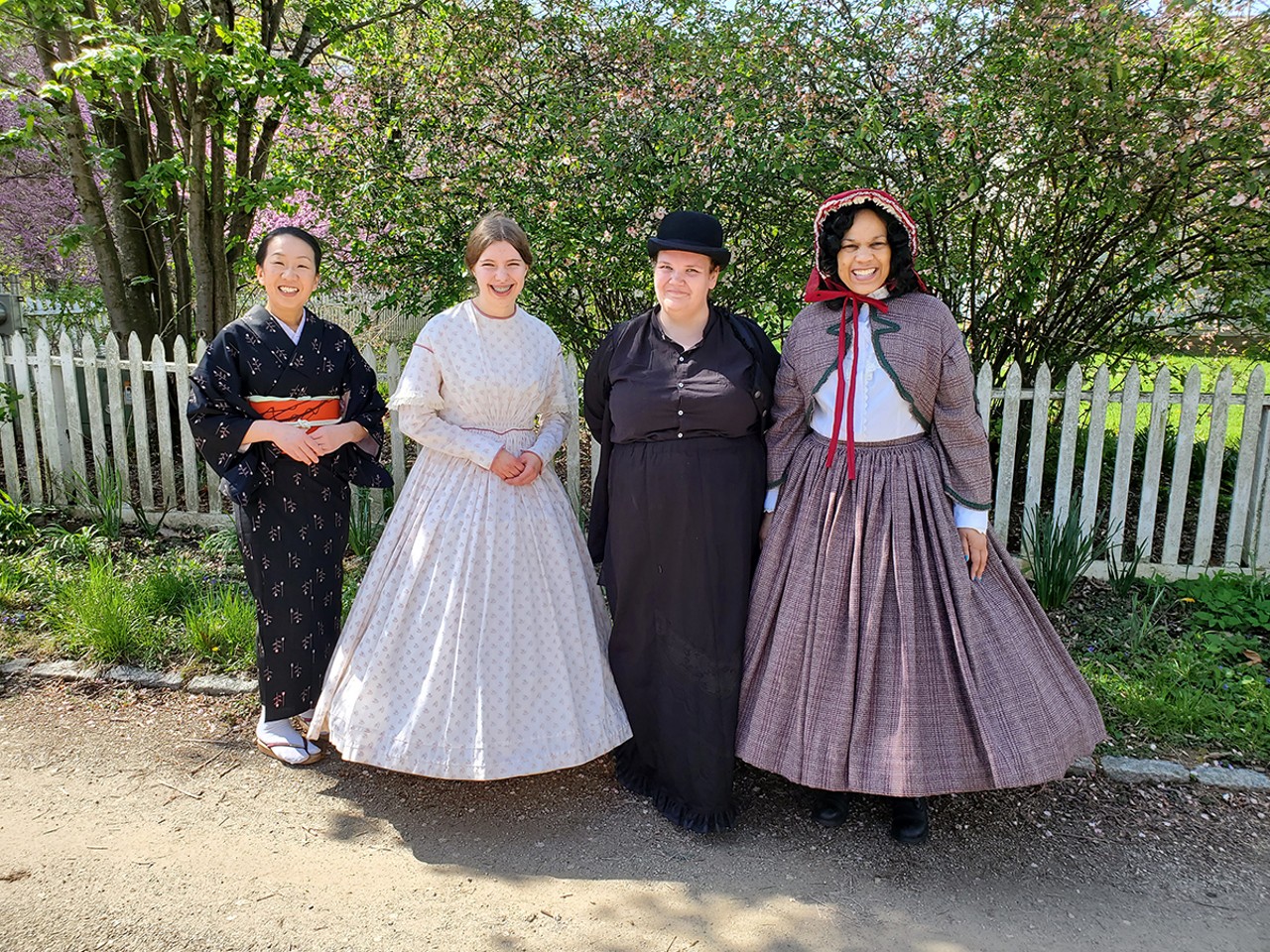 Heroines of Our History
12-4 p.m. April 29
Get to know some of the Greater Cincinnati women who made history through historical reenactors at the Heritage Village Museum.There will also be vendors and hands-on activities. Admission is $10 for adults, $5 for kids 5-11 and free for kids 4 and under and members.
12-4 p.m. April 29. Heritage Village Museum and Educational Center, 11450 Lebanon Road, Sharonville, heritagevillagecincinnati.org.