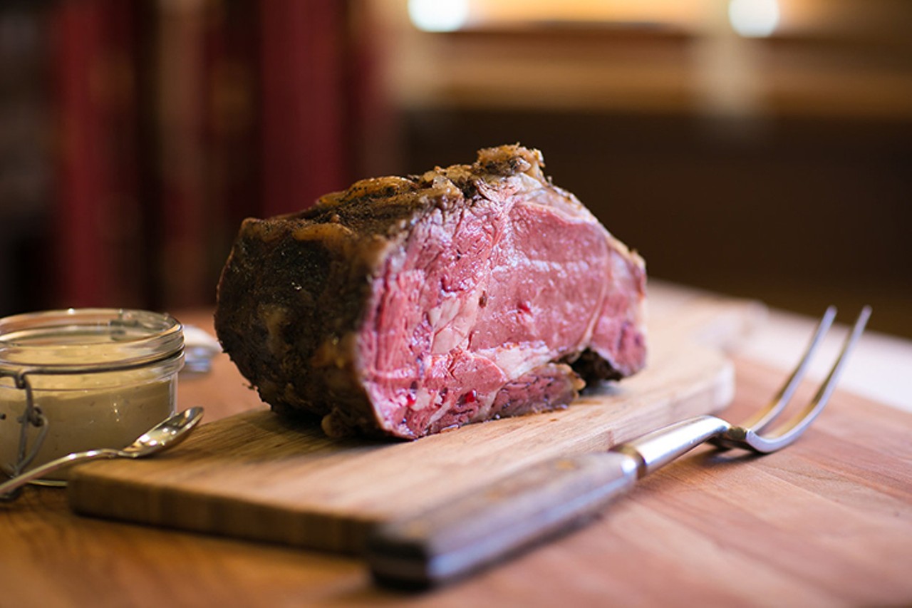 Parkers Blue Ash Tavern
12 oz. slow-roasted prime rib of beef with au jus, creamy horseradish sauce and your choice of one side
Photo: Provided by Parkers Blue Ash Tavern
