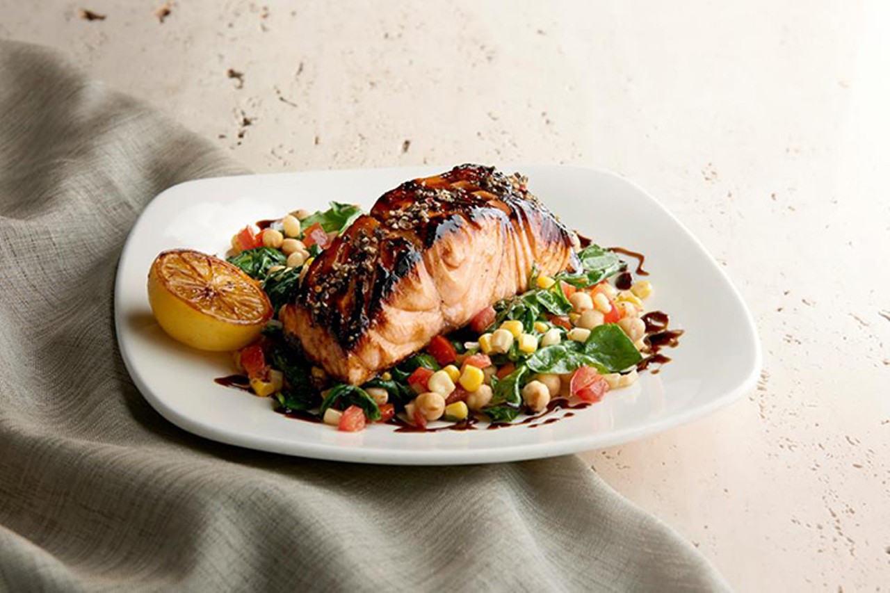 Morton&#146;s
$46 3-Course Dinner // Dine-In Only
Honey Balsamic Glazed Salmon: (second course option)
Photo: Provided