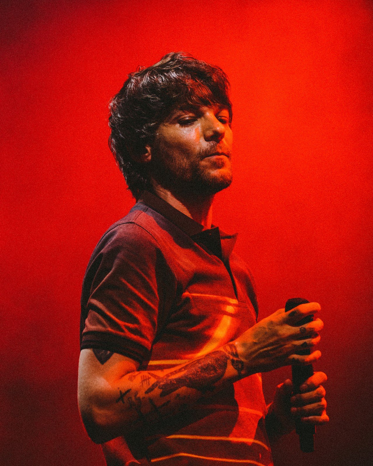 Louis Tomlinson performing at the ICON Festival Stage at Smale Park on June 3, 2023