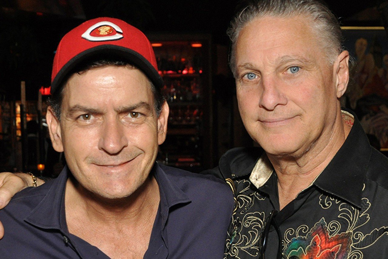 Charlie Sheen with Jeff Ruby, 2012