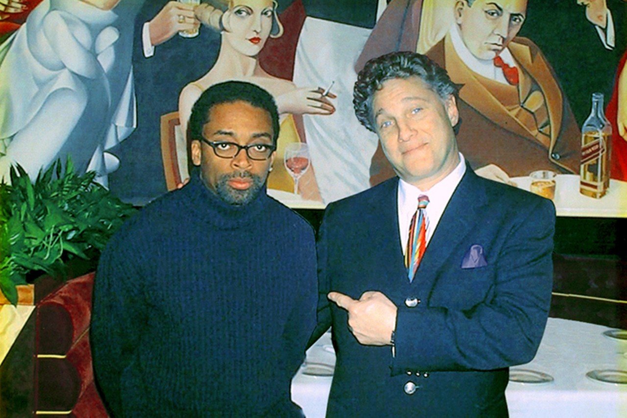 Spike Lee with Jeff Ruby