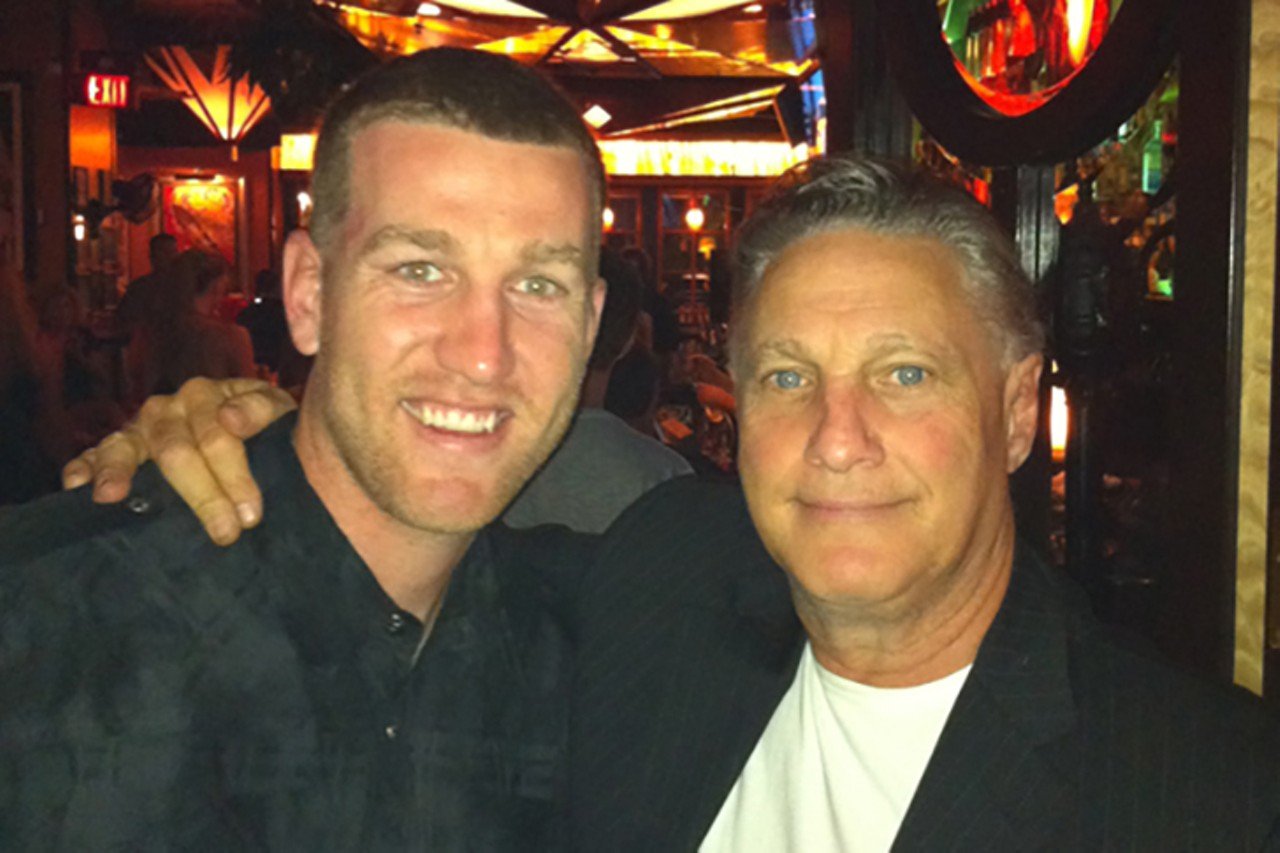 Todd Frazier with Jeff Ruby, 2012