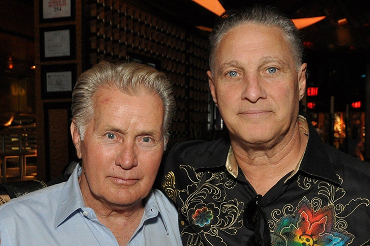 Martin Sheen with Jeff Ruby, 2012