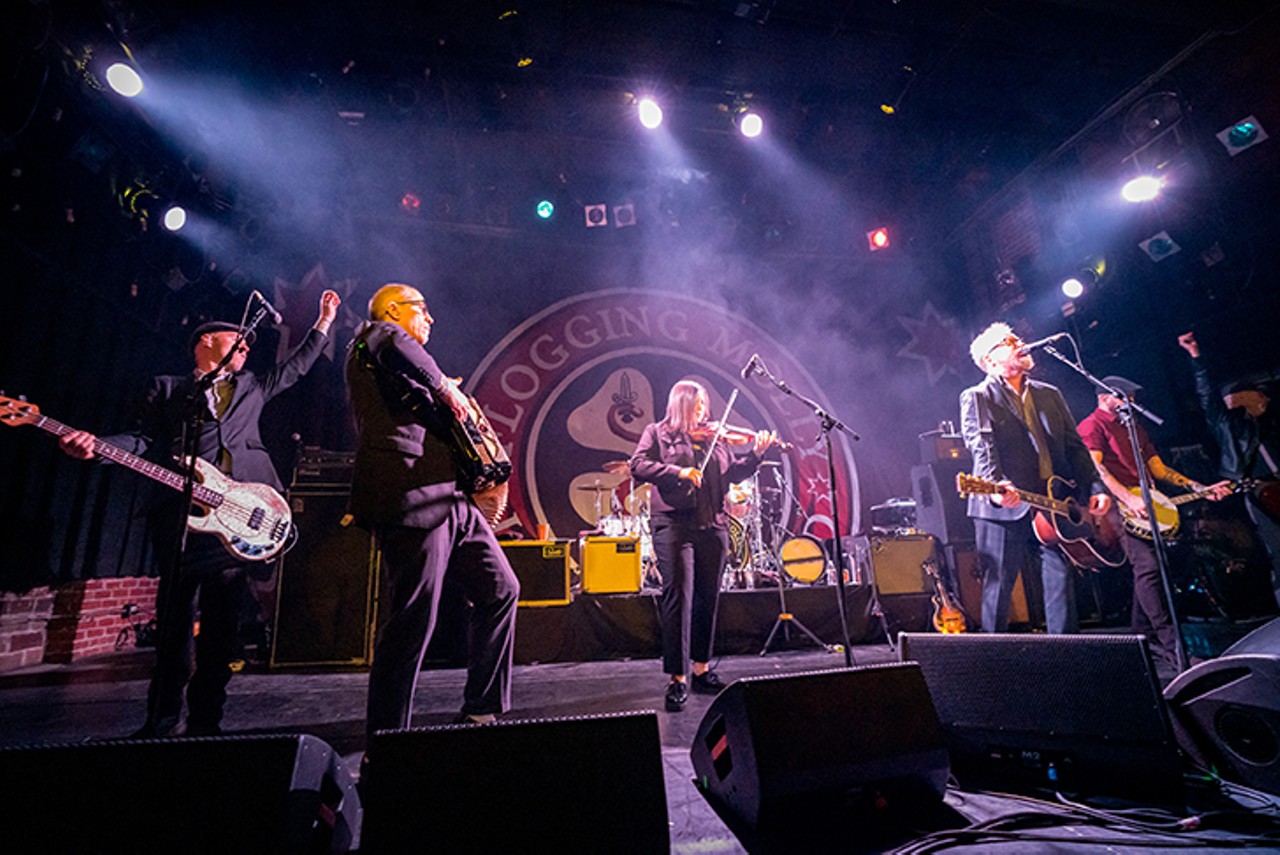 All the Photos From Flogging Molly's Performance at Bogarts