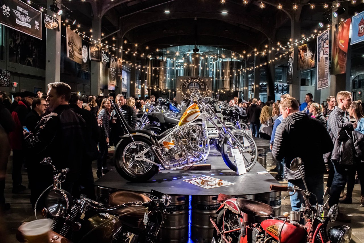 All the Photos from Rhinegeist's Fifth-Annual Garage Brewed Moto Show