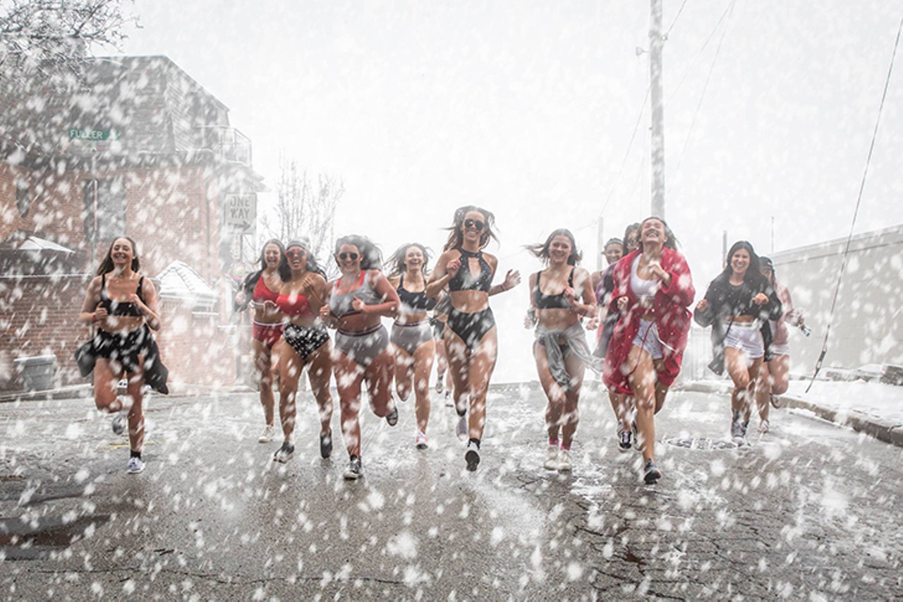 Cupid&#146;s Undie Run &#151; Cincinnati
Noon-4 p.m. Feb. 9. $45-$50. Mount Adams Pavilion, 949 Pavilion St., Mount Adams
During this event, there will be a &#147;brief&#148; mile-ish run to find a cure for neurofibromatosis (NF), a genetic tumor disorder that can affect 1 in every 3,000 births. The dress code encourages wearing nothing but undies for the run, but it&#146;s not required.  
Photo via Facebook.com/CupidsUndieRunEventPage