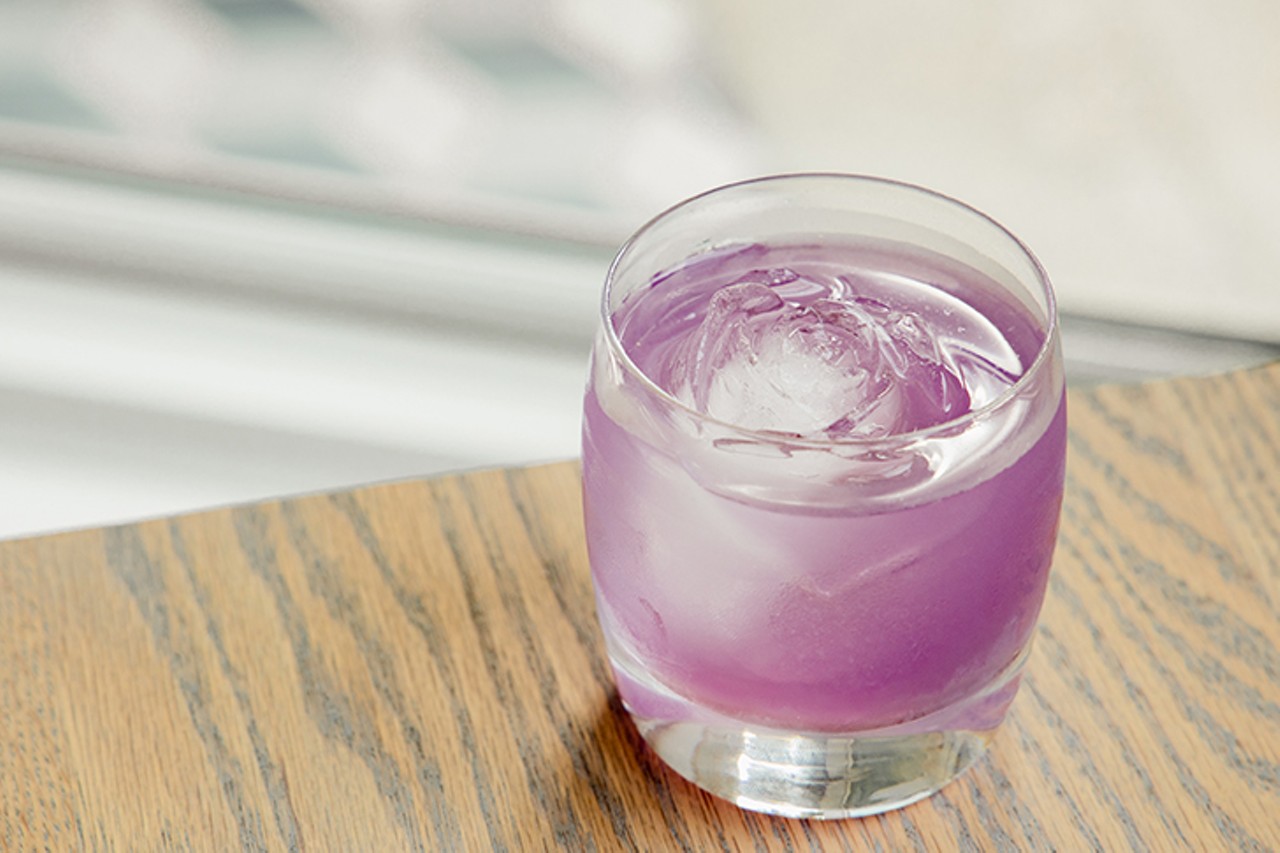 The She-Wolf. "It&#146;s called the She-Wolf because in Shakespeare&#146;s play Henry the VI, he actually refers to Margaret of Anjou as a &#145;she-wolf,&#146;&#148; says bar co-owner Chris Wolfe. &#147;The drink features ingredients from England and France, the color is purple, to signify royalty, and it has the rose in there to signify the Wars of the Roses.&#148;