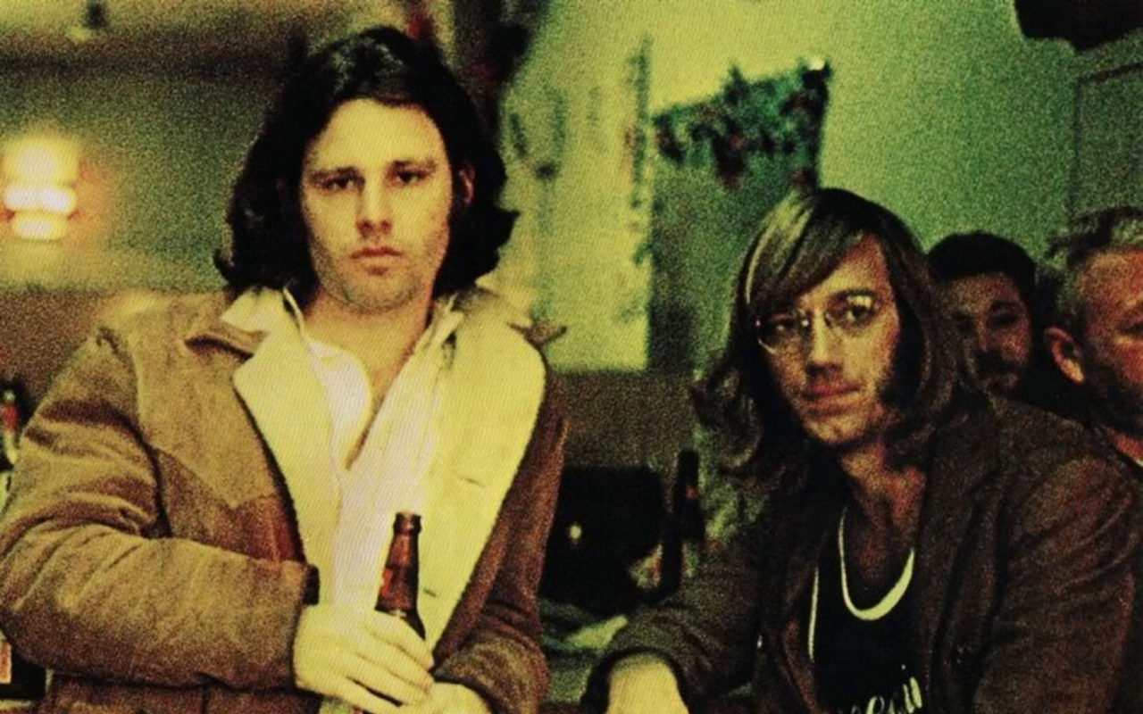 Jim Morrison with Ray Manzarek