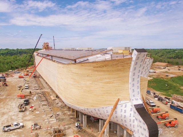 Ark Encounter under construction