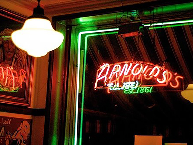 Arnold's Bar and Grill has been open since 1861.