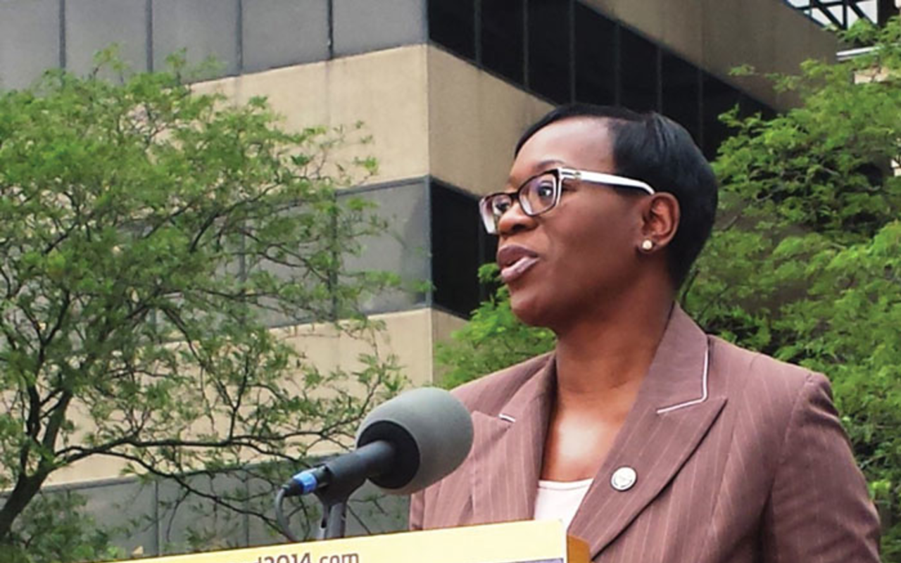 Nina Turner is one of many Democrats calling the GOP’s uniform early voting hours a farce.