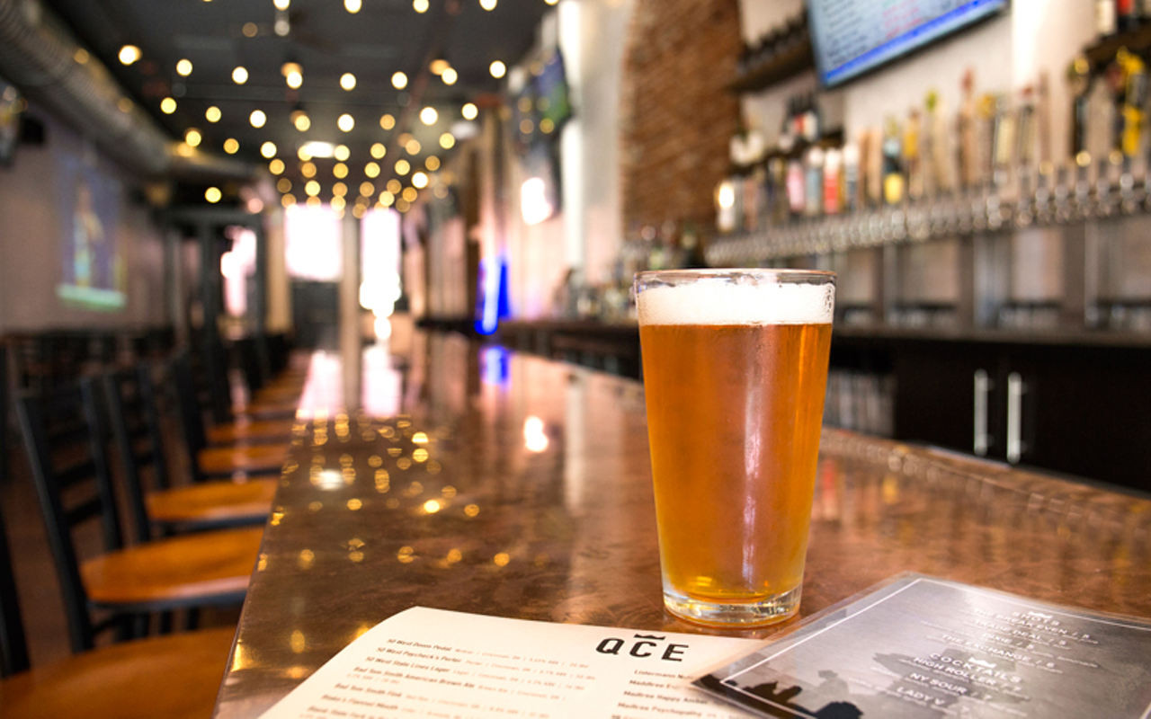 Queen City Exchange’s beer prices fluctuate based on demand.