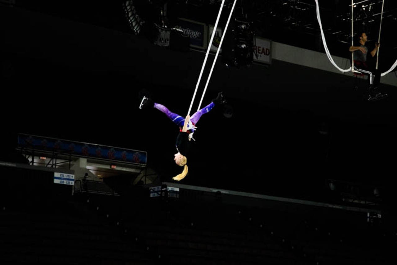 Behind-the-Scene's of Cirque du Soleil's AXEL at Cincinnati's Heritage Bank Center