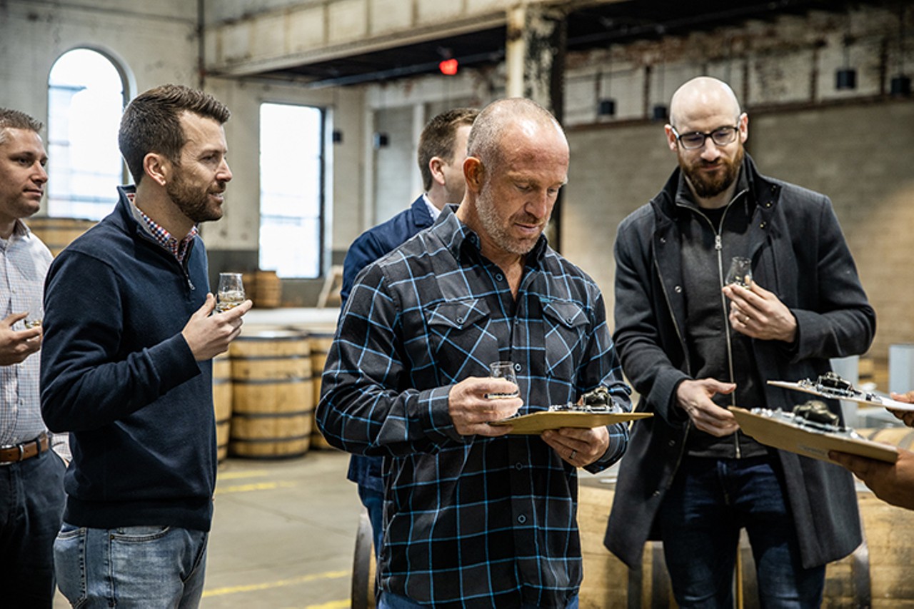 Behind the Scenes of Wrestling with Whiskey's Pick at New Riff Distilling