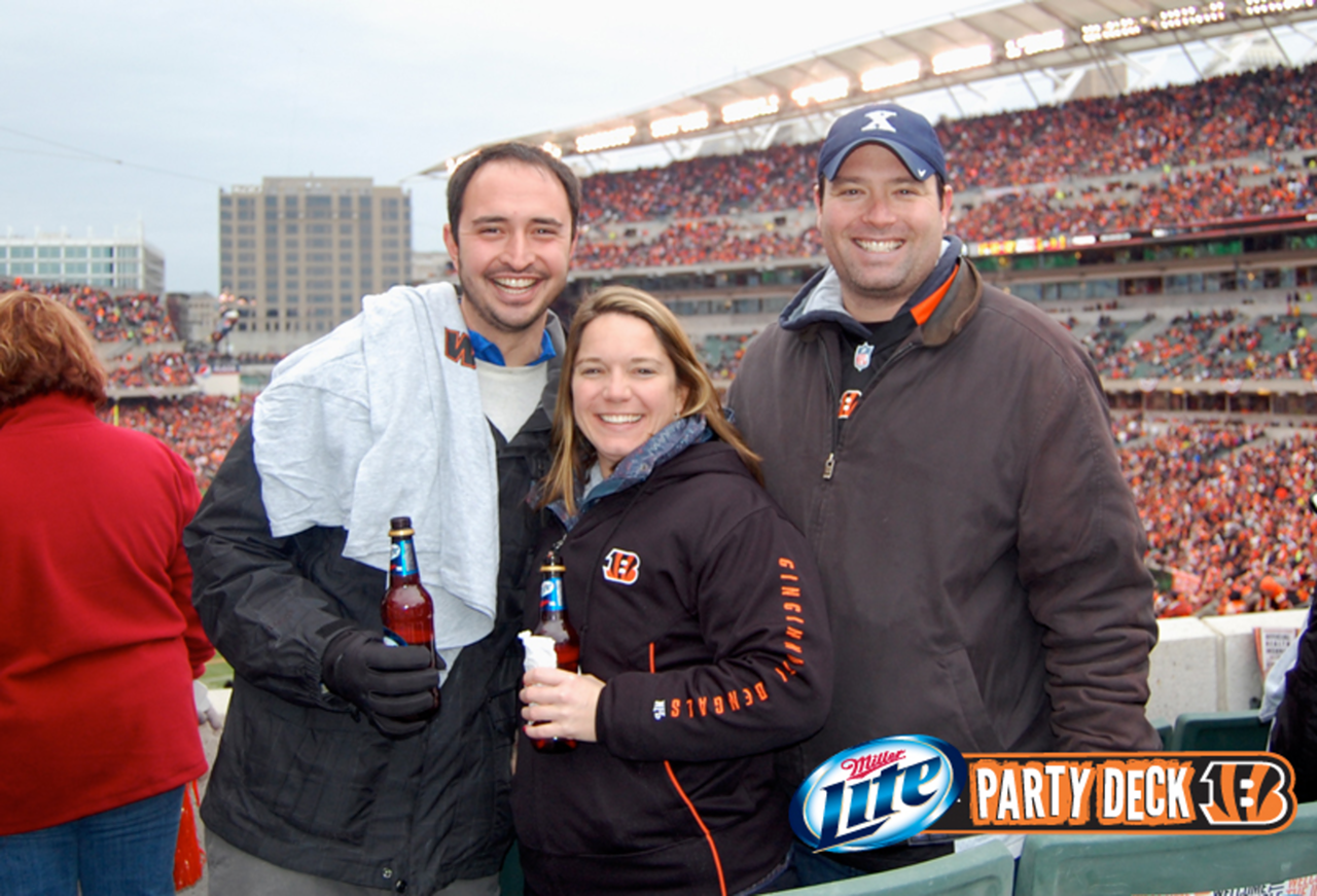 Bengals vs Chargers Playoff Game Miller Lite Party Deck