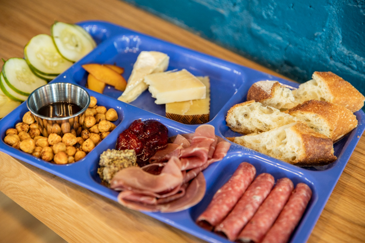 Best Charcuterie on a Cafeteria Tray
