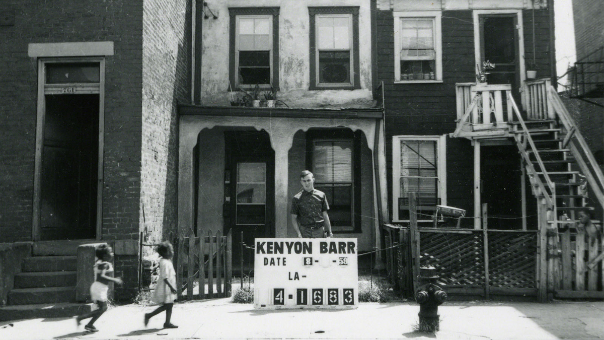 763 Barr Street in 1959